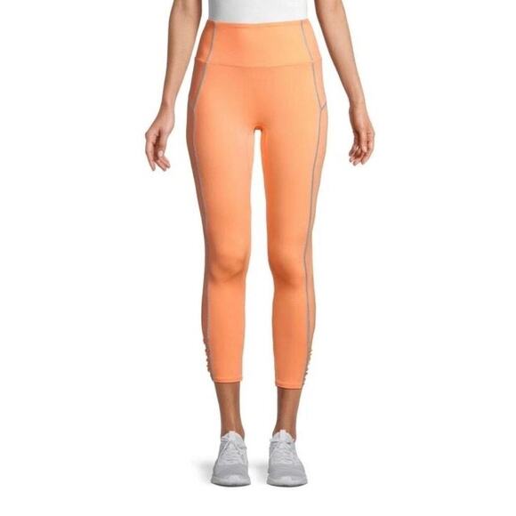 Free People Movement You’re A Peach Leggings Size XS 7/8 Length Running Lounge - Picture 2 of 15